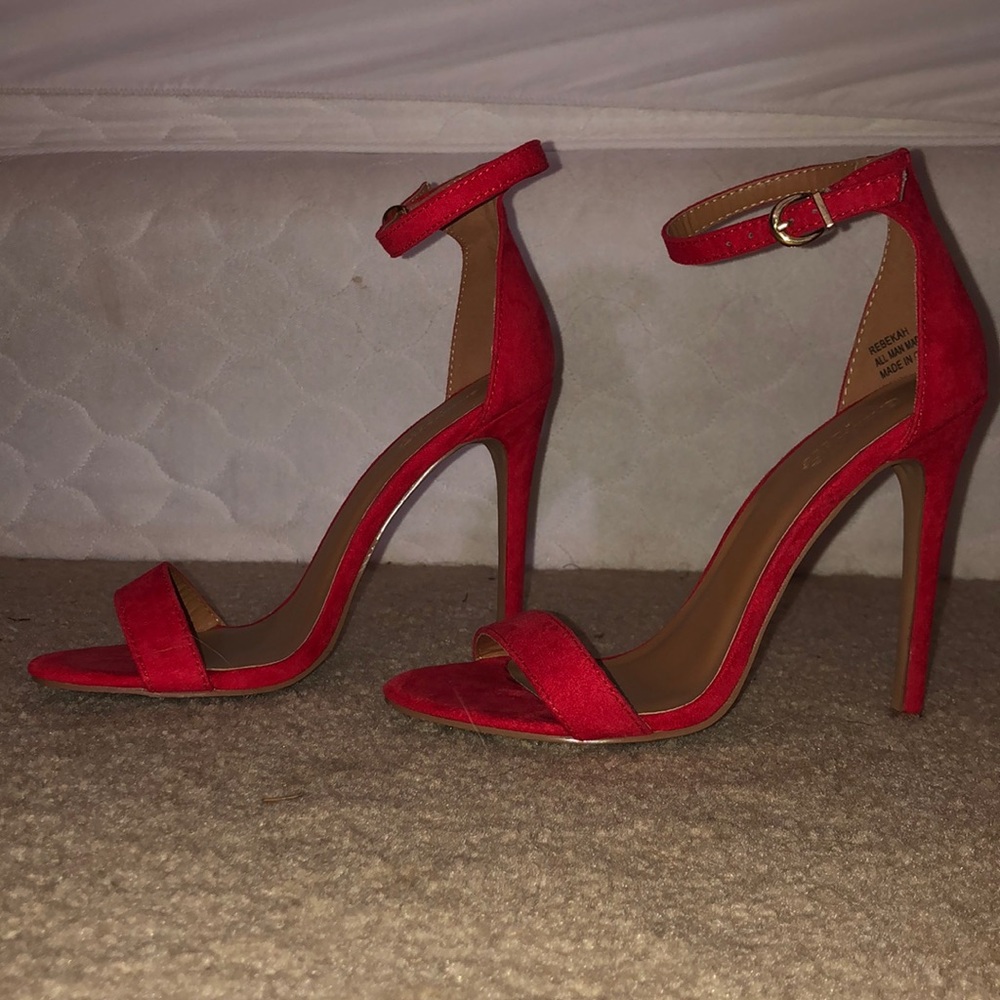Super high sexy red heels!